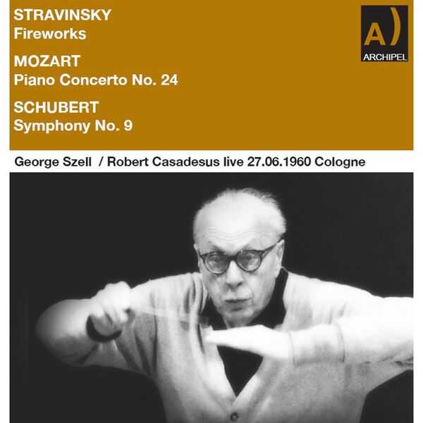 Szell: Stravinsky - Fireworks; Mozart - Piano Concerto no.24; Schubert - Symphony no.9 (24/48 FLAC)
