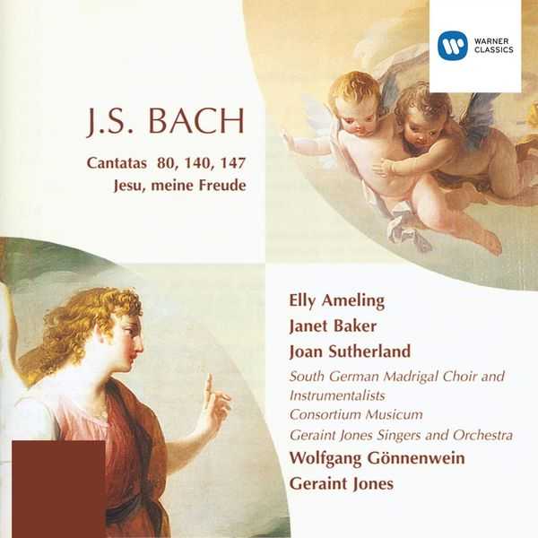 Ameling, Baker, Sutherland, Gönnenwein, Jones: Bach - Cantatas BWV 80, 140, 147; Jesu, Meine Freunde (FLAC)