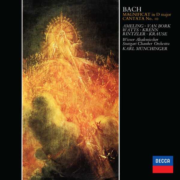 Ameling, Bork, Watts, Krenn, Kintzler, Krause, Münchinger: Bach - Magnificat in D Major, Cantata no.10 (FLAC)