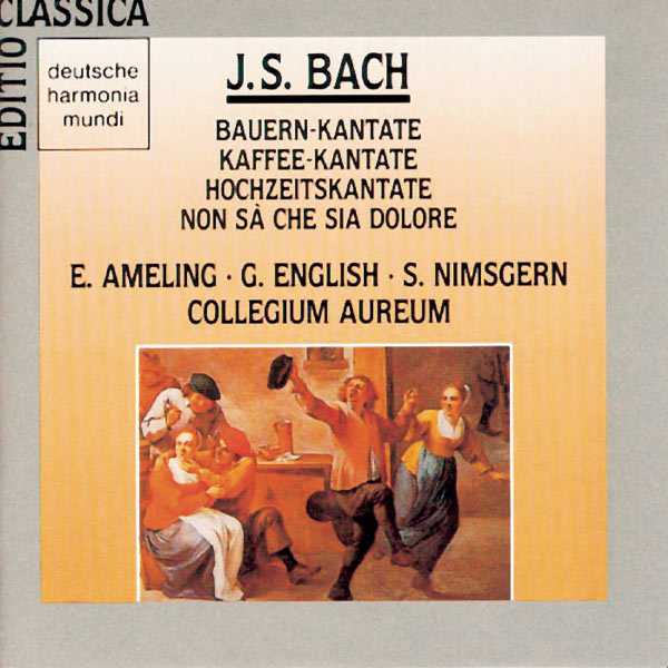 Ameling, English, Nimsgern, Collegium Aureum: Bach - Bauern-Kantate, Kaffee-Kantate, Hochzeitskantate, Non Sa Che Sia Dolore (FLAC)