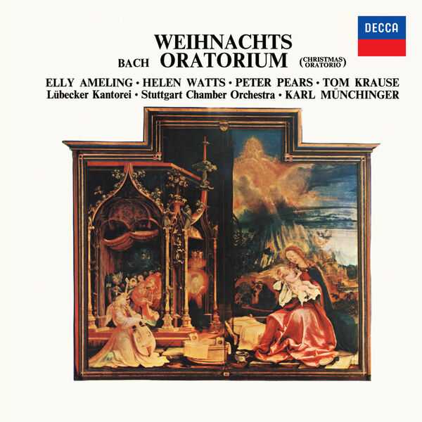 Ameling, Watts, Pears, Krause, Münchinger: Bach - Christmas Oratorio (FLAC)