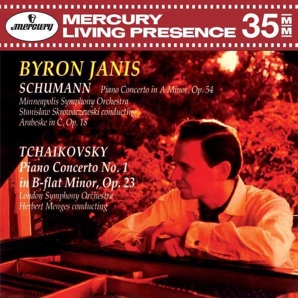 Byron Janis: Schumann - Piano Concerto op.54, Arabeske; Tchaikovsky - Piano Concerto no.1 (FLAC)