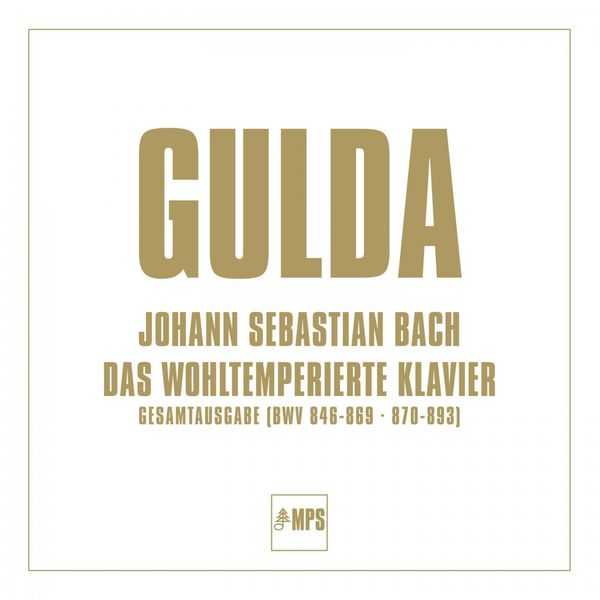 Friedrich Gulda: Bach - Das Wohltemperierte Klavier. Gesamtausgabe BWV 846-869, 870-893 (24/192 FLAC)