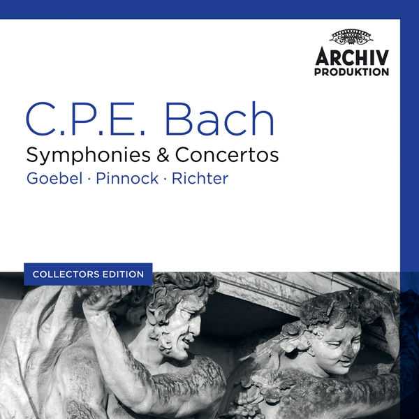 Goebel, Pinnock, Richter: C.P.E. Bach - Symphonies & Concertos (FLAC)