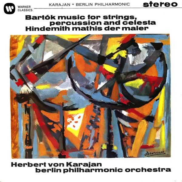 Karajan: Bartók - Music for Strings, Percussion and Celesta; Hindemith - Mathis der Maler (24/96 FLAC)