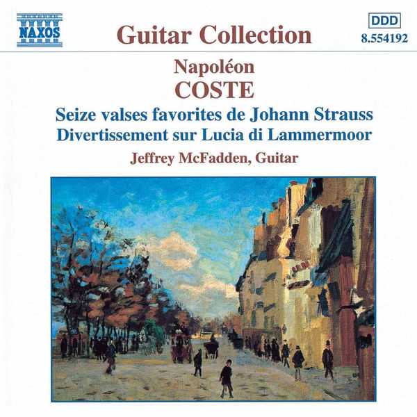 Jeffrey McFadden: Napoléon Coste - Guitar Works vol.1 (FLAC)