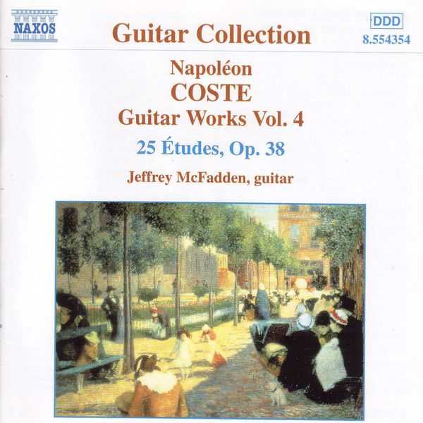 Jeffrey McFadden: Napoléon Coste - Guitar Works vol.4 (FLAC)