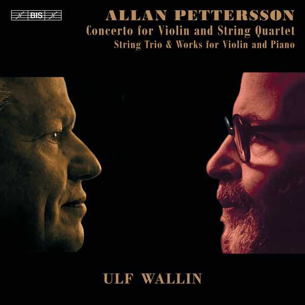 Wallin: Pettersson - Concerto for Violin and String Quartet, String Trio & Works for Violin and Piano (24/96 FLAC)