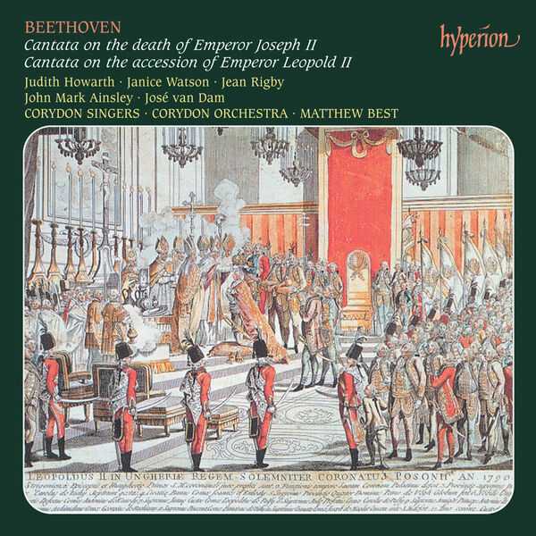 Matthew Best: Beethoven - Cantata on the Death of Emperor Joseph II, Cantata on the Accession of Emperor Leopold II (FLAC)
