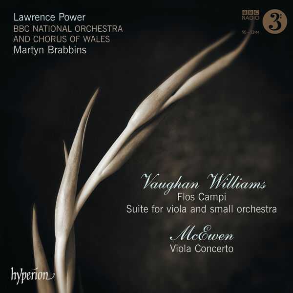 Power, Brabbins: Vaughan Williams - Flos Campi, Suite for Viola and Small Orchestra; McEwen - Viola Concerto (FLAC)