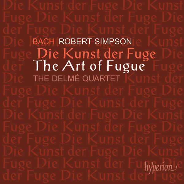 Delmé Quartet: Bach - The Art of Fugue arr. Robert Simpson (FLAC)