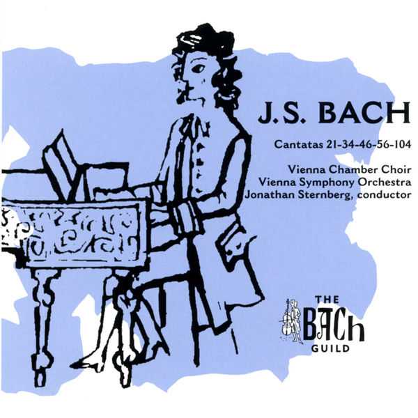 Jonathan Sternberg: Bach - Cantatas no.21, 34, 46, 56 & 104 (FLAC)