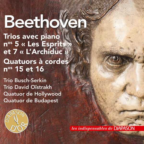 Beethoven - Trios avec Piano no.5 & 7; Quatuors à Cordes no.15 & 16 (FLAC)