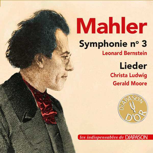 Bernstein, Ludwig, Moore: Mahler - Symphony no.3, Lieder (FLAC)