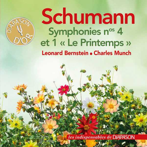 Bernstein, Munch: Schumann: Symphonies no.4 and no.1 "Le printemps" (FLAC)