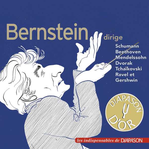 Bernstein dirige Schumann, Beethoven, Mendelssohn, Dvořák, Tchaikovsky, Ravel, Gershwin (FLAC)