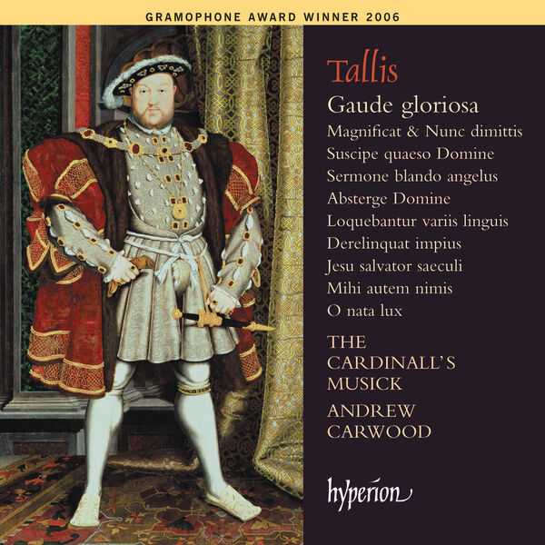 The Cardinall’s Musick, Andrew Carwood: Tallis - Gaude Gloriosa (FLAC)