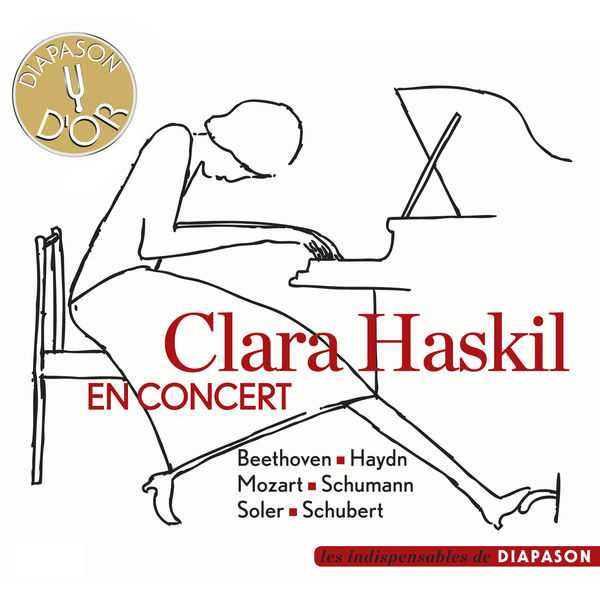 Clara Haskil in Concert: Beethoven, Haydn, Mozart, Schumann, Soler, Schubert (FLAC)