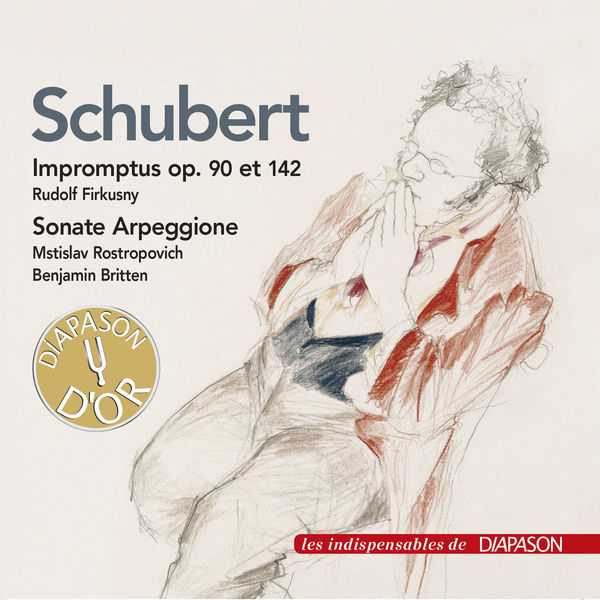 Firkusny, Rostropovich, Britten: Schubert - Impromptus op.90/142, Sonate Arpeggione (FLAC)