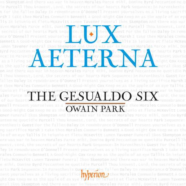 The Gesualdo Six, Owain Park: Lux Aeterna (24/96 FLAC)