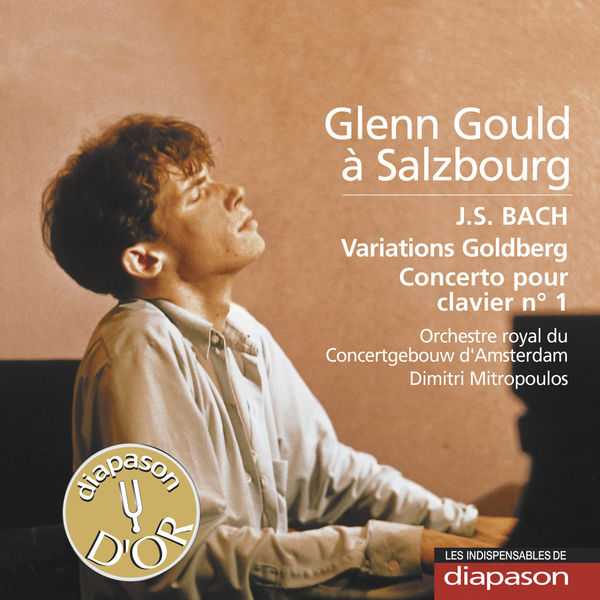 Glenn Gould à Salzburg: Bach - Variations Goldberg, Concerto pour Clavier no.1 (FLAC)