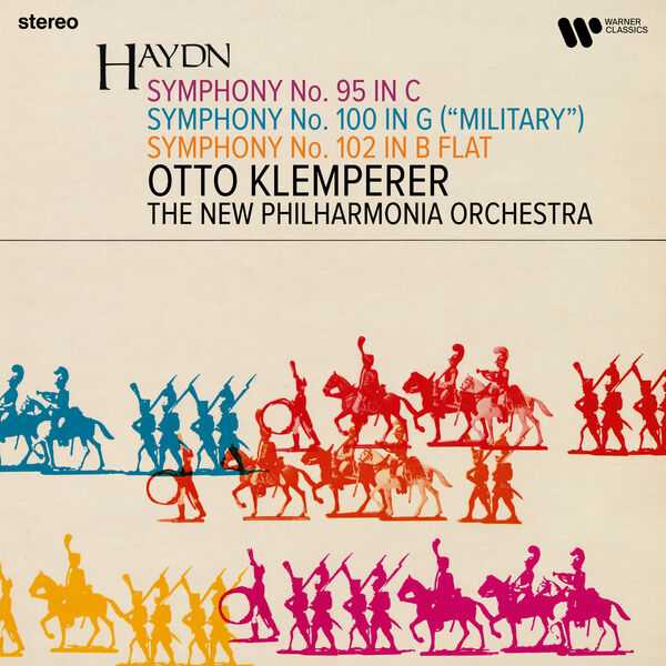 Klemperer: Haydn - Symphonies no.95, 100 "Military" & 102 (24/192 FLAC)