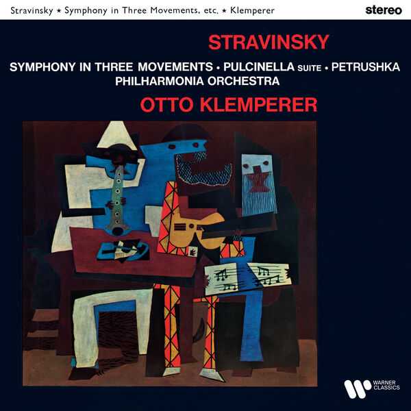 Klemperer: Stravinsky - Symphony in Three Movements, Pulcinella Suite & Petrushka (24/192 FLAC)
