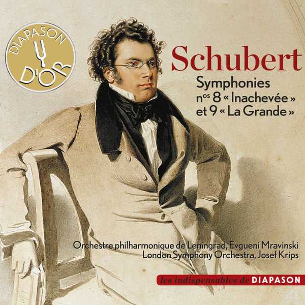 Mravinski, Krips: Schubert - Symphonies no.9 "Grande" & no.8 "Inachevée" (FLAC)