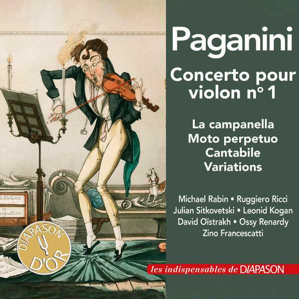 Paganini - Concerto pour Violon no.1, La Campanella, Moto Perpetuo, Cantabile & Variations (FLAC)