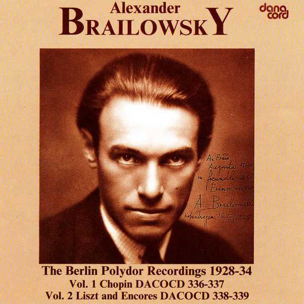 Alexander Brailowsky - Piano Recital vol.2: Liszt and Encores (FLAC)