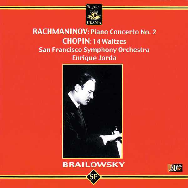 Brailowsky: Rachmaninov - Piano Concerto no.2, Chopin - 14 Waltzes (FLAC)