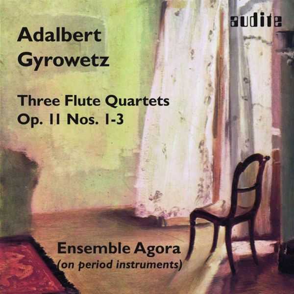 Ensemble Agora: Adalbert Gyrowetz - Three Flute Quartets op.11 no.1-3 (FLAC)