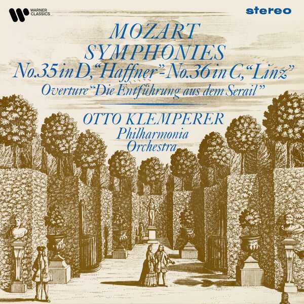 Klemperer: Mozart - Symphonies no.35 "Haffner" & no.36 "Linz", Overture "Die Entführung aus dem Serail" (24/192 FLAC)