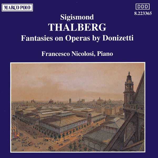 Nicolosi: Thalberg - Fantasies on Operas by Donizetti (FLAC)