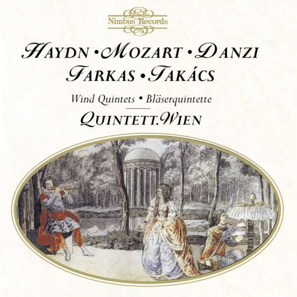 Quintett Wien: Haydn, Mozart, Danzi, Farkas, Takács - Wind Quintets (FLAC)
