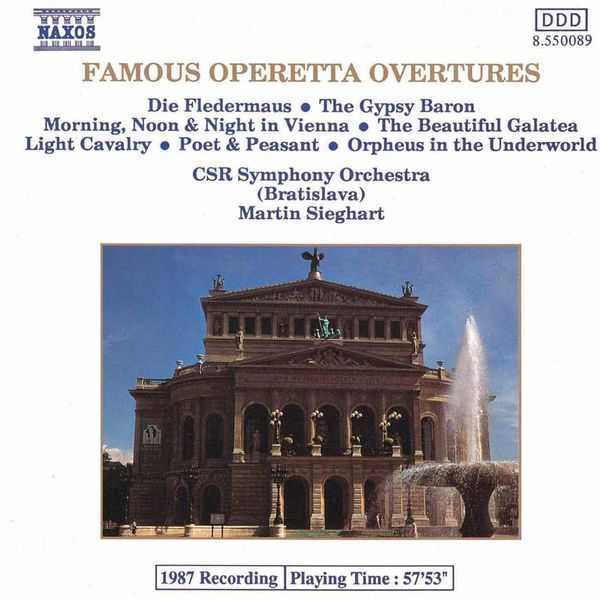 Martin Sieghart: Operetta Overtures (FLAC)