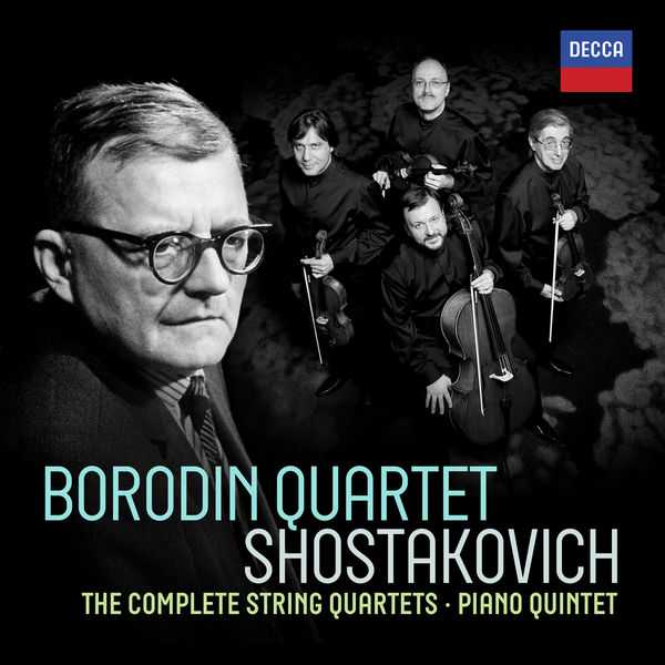Borodin Quartet: Shostakovich - The Complete String Quartets, Piano Quintet (FLAC)