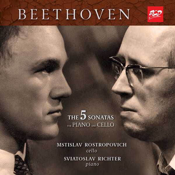 Rostropovich, Richter: Beethoven - The 5 Sonatas for Piano and Cello (FLAC)