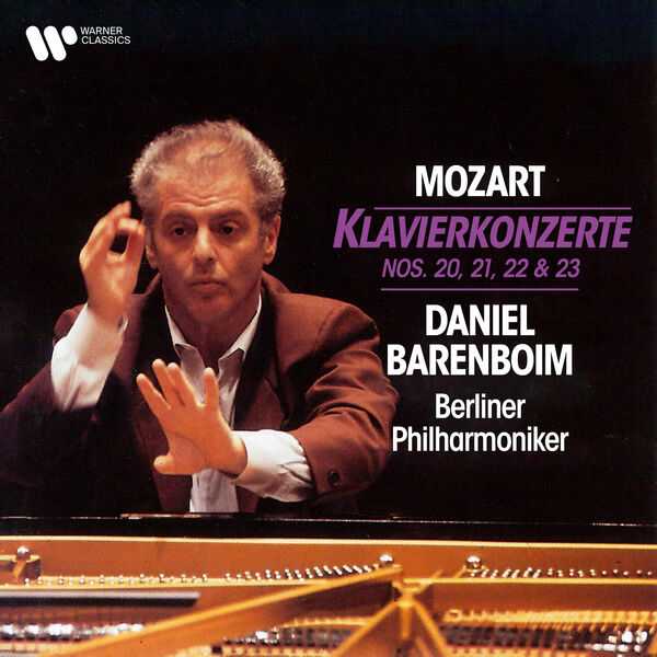 Barenboim: Mozart - Klavierkonzerte no.20, 21, 22 & 23 (FLAC)