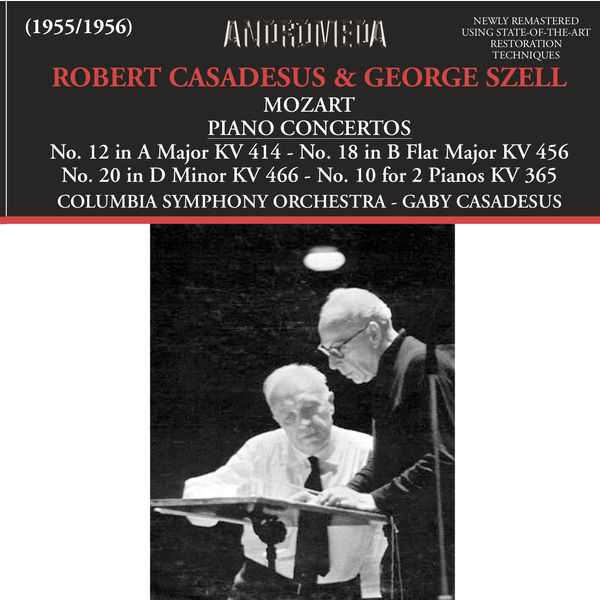 Robert Casadesus & George Szell: Mozart - Piano Concertos (FLAC)