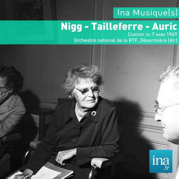 Roger Désormière - Nigg, Tailleferre, Auric (FLAC)