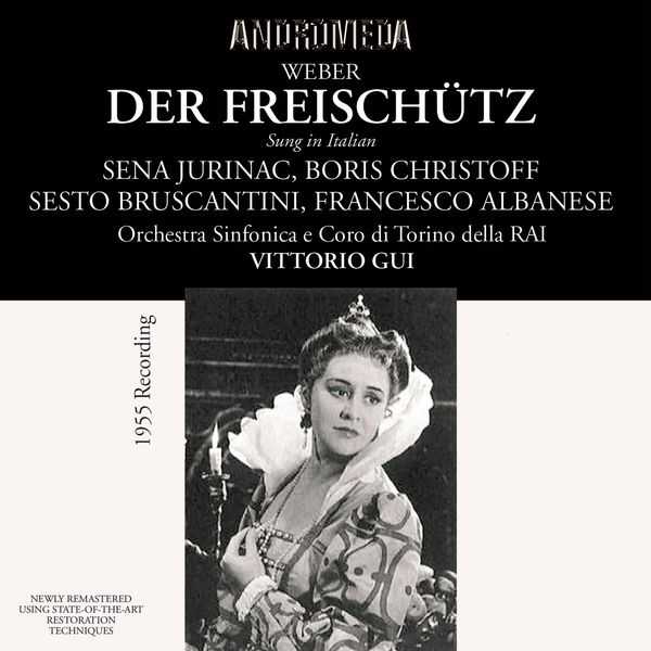 Vittorio Gui: Weber - Der Freischütz. Sung in Italian (FLAC)