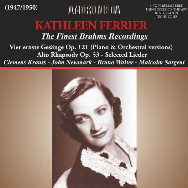 Kathleen Ferrier - The Finest Brahms Recordings (FLAC)