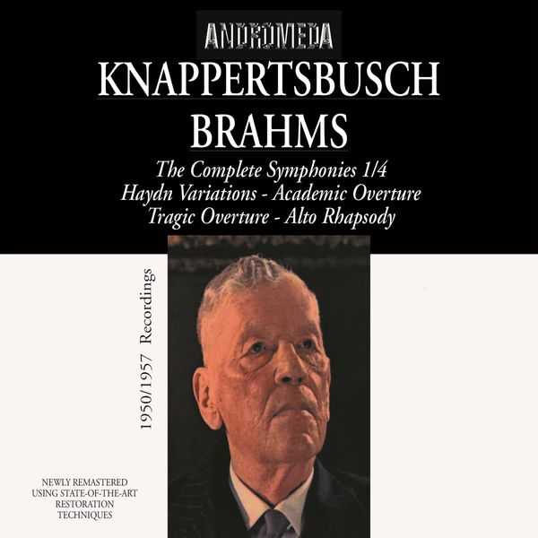 Knappertsbusch: Brahms - The Complete Symphonies 1/4, Variations, Overtures, Rhapsody (FLAC)