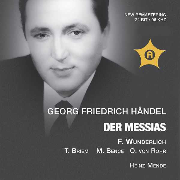 Heinz Mende: Handel - Messiah (FLAC)