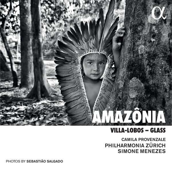 Camila Provenzale, Simone Menezes: Villa-Lobos - Glass - Amazônia (24/96 FLAC)