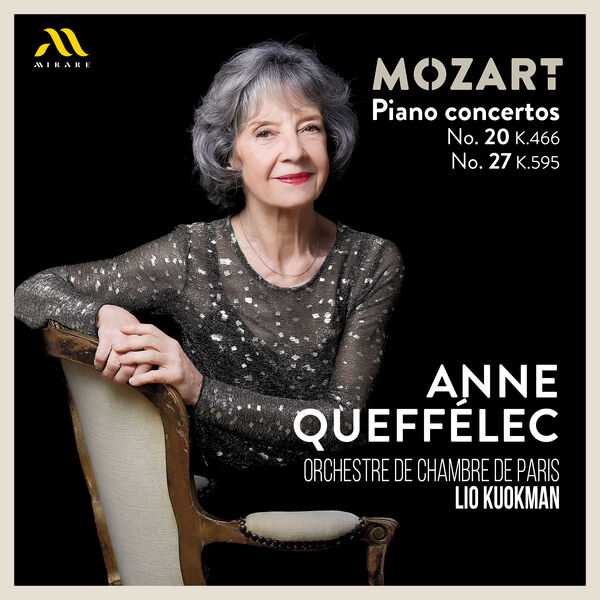 Anne Queffélec: Mozart - Piano Concertos no.20 K.466 & no.27 K.595 (24/96 FLAC)