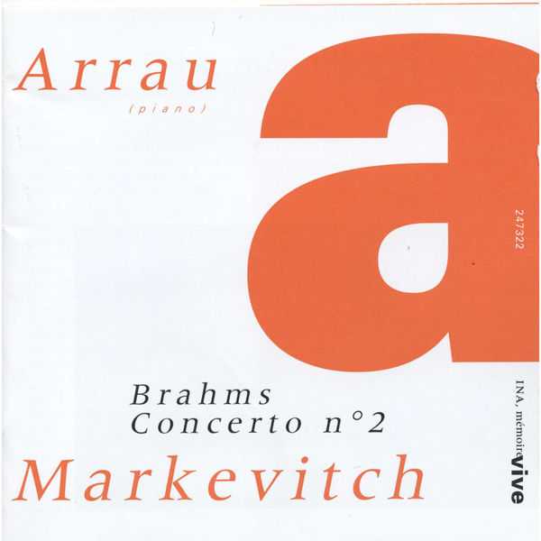 Arrau, Markevitch: Brahms - Concerto no.2 (FLAC)