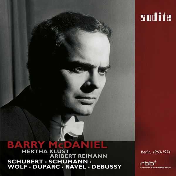 Barry McDaniel: Schubert, Schumann, Wolf, Duparc, Ravel, Debussy (24/44 FLAC)