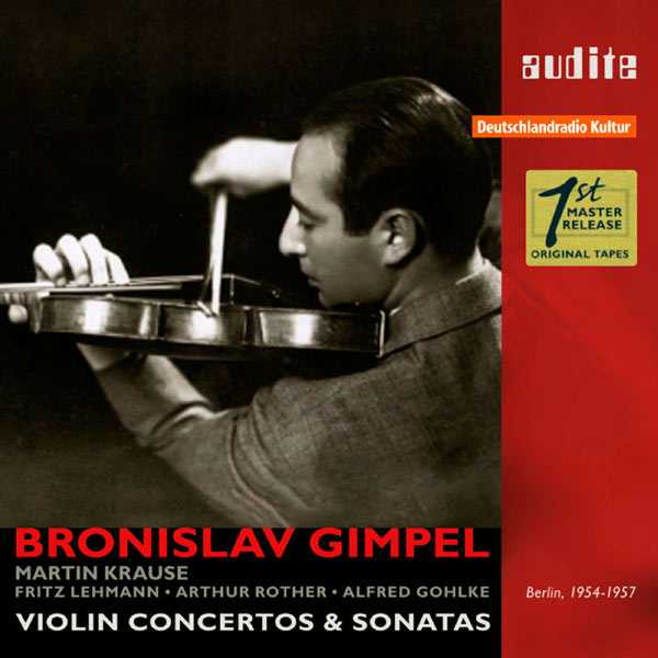 Bronislav Gimpel - Violin Concertos & Sonatas (FLAC)
